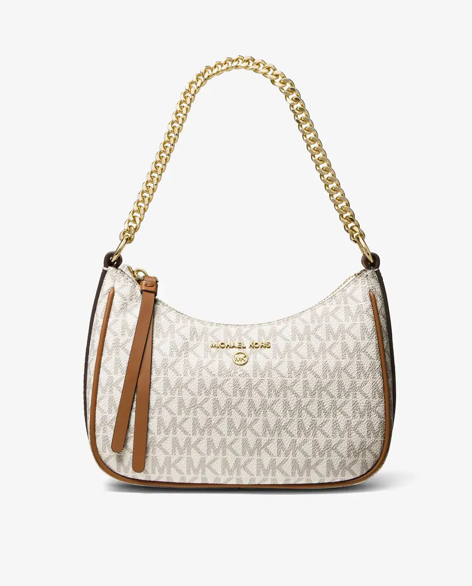 

Сумка на плечо Jet Set с подвеской и логотипом Michael Michael Kors, цвет Natural