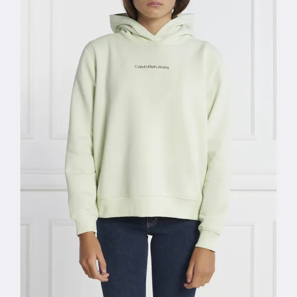 

Толстовка стандартного кроя для учреждений Calvin Klein, зеленый