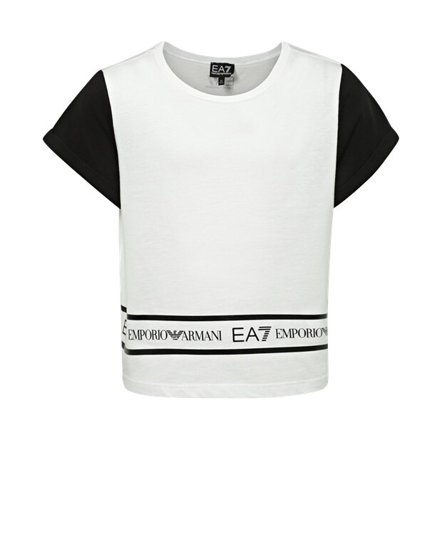 

Футболка EA7 Emporio Armani, белый