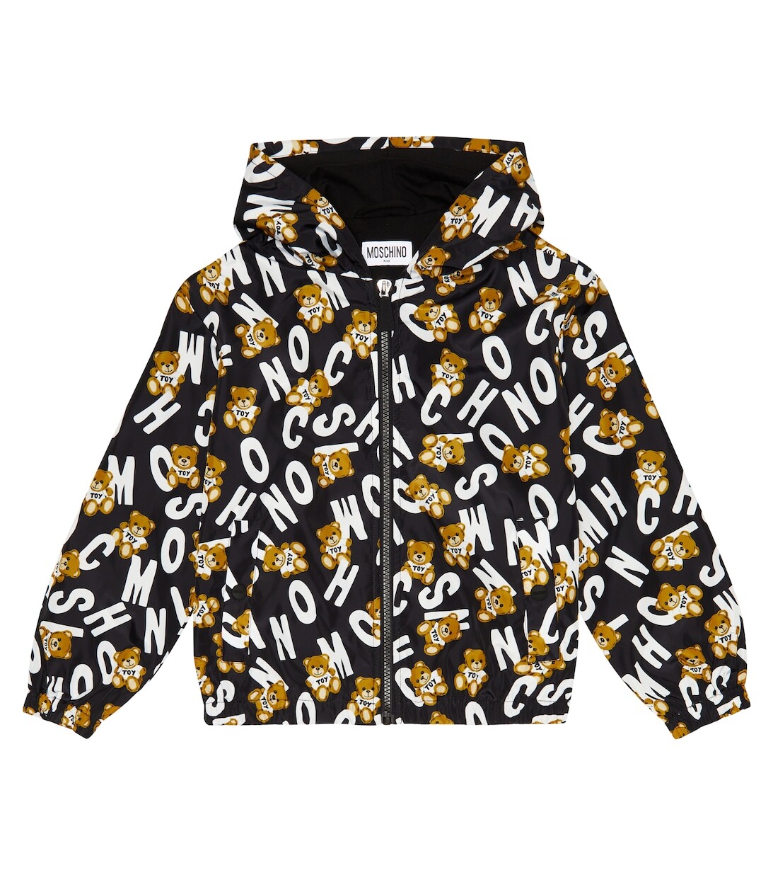 Куртка с принтом Teddy Bear Moschino, черный