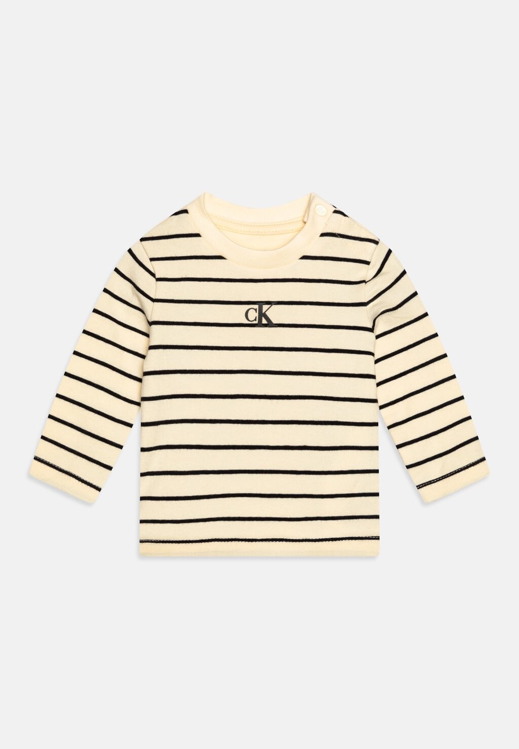 

Топ с длинными рукавами BABY STRIPED UNISEX Calvin Klein Jeans, цвет black/vanilla