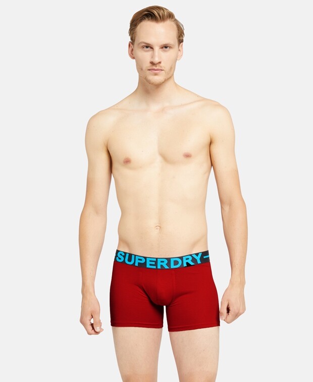 

Шорты-боксеры, комплект из 3 шт. Superdry, цвет Royal Blue