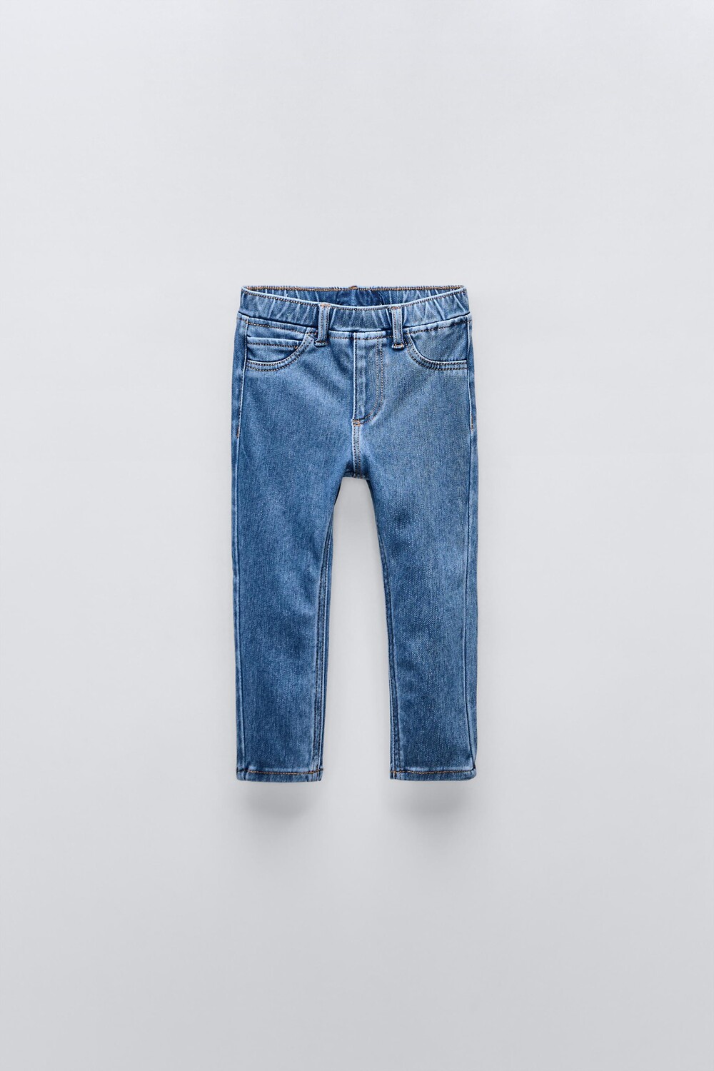 

Джинсовые леггинсы ZARA, средне-синий