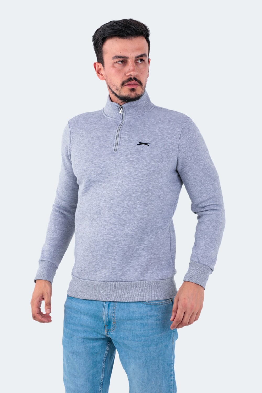 

Balbın Мужская толстовка серая Slazenger, серый