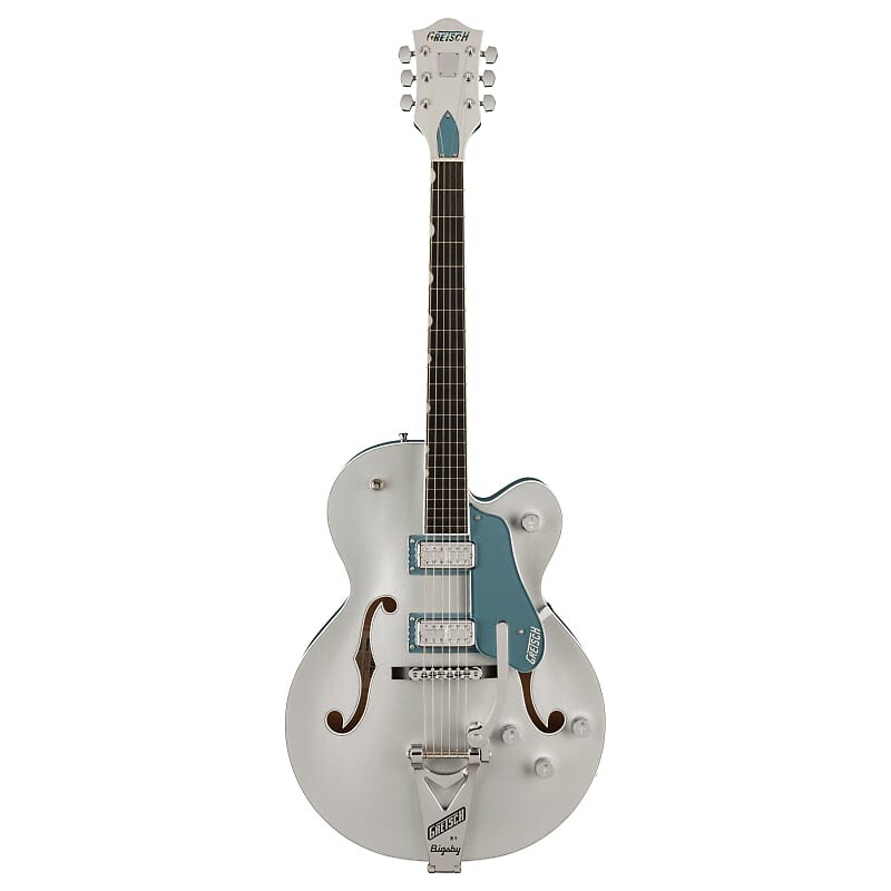 

Электрогитара Gretsch G6118T-140 LTD 140th Anniversary Double Platinum Hollow Body Electric Guitar w/ String-Thru Bigsby