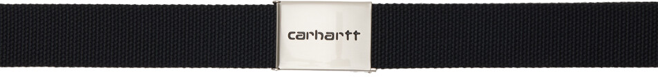 

Черный ремень с зажимом Carhartt Work In Progress