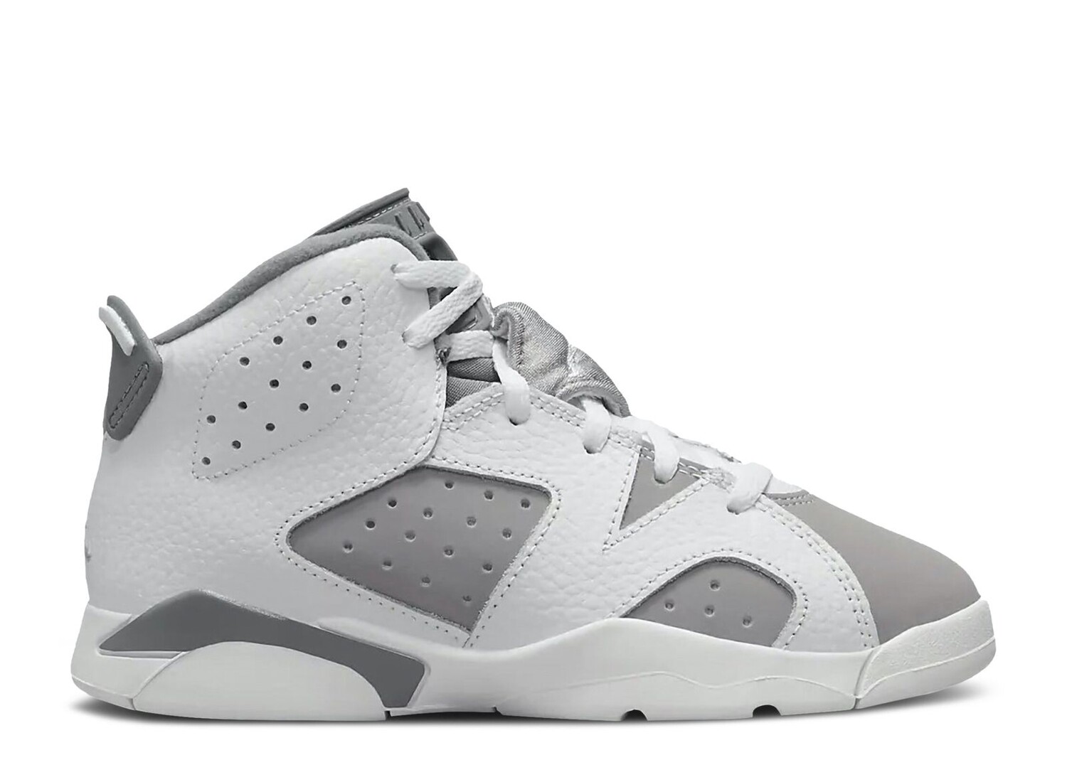 Кроссовки Air Jordan Air Jordan 6 Retro Ps 'Cool Grey', серый кроссовки jordan air jordan 12 retro stealth white cool grey