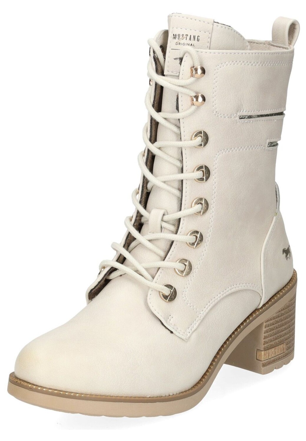 

Ботинки Mustang Stiefelette, цвет Ivory