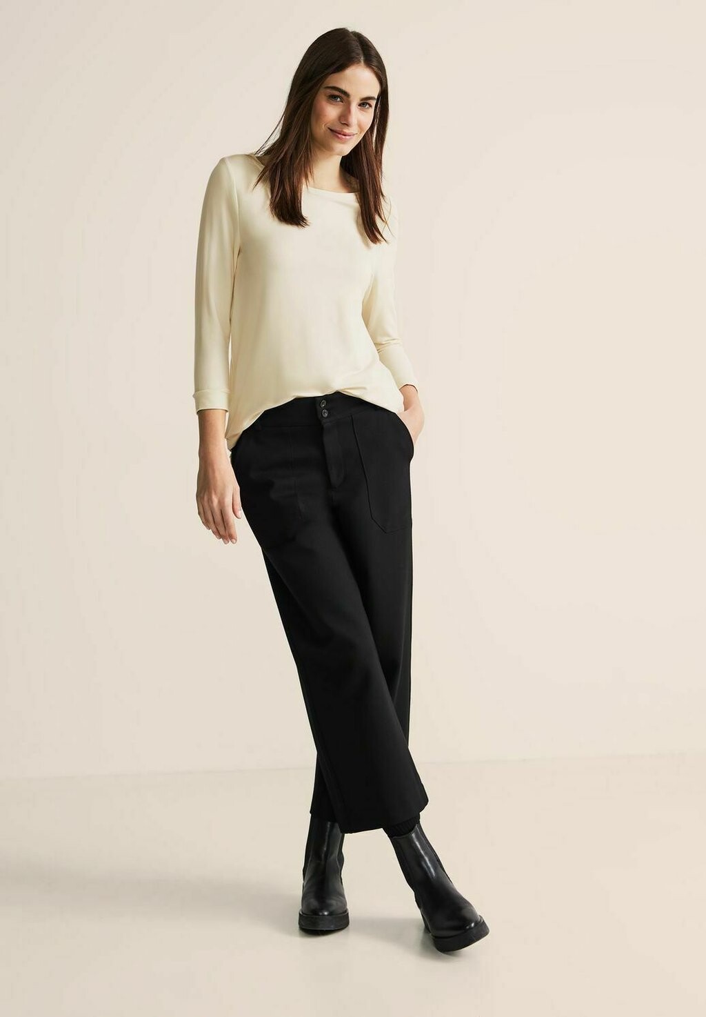 

Рубашка с длинным рукавом IM LAGENLOOK Street One, цвет weiß