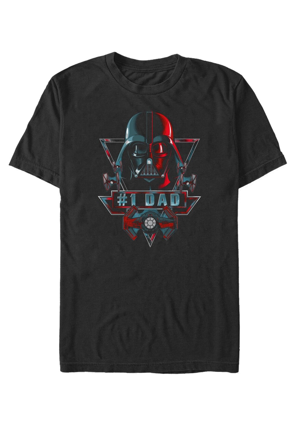 

Футболка с принтом STAR WARS: CLASSIC DAD RANKING SCORE Star Wars, черный