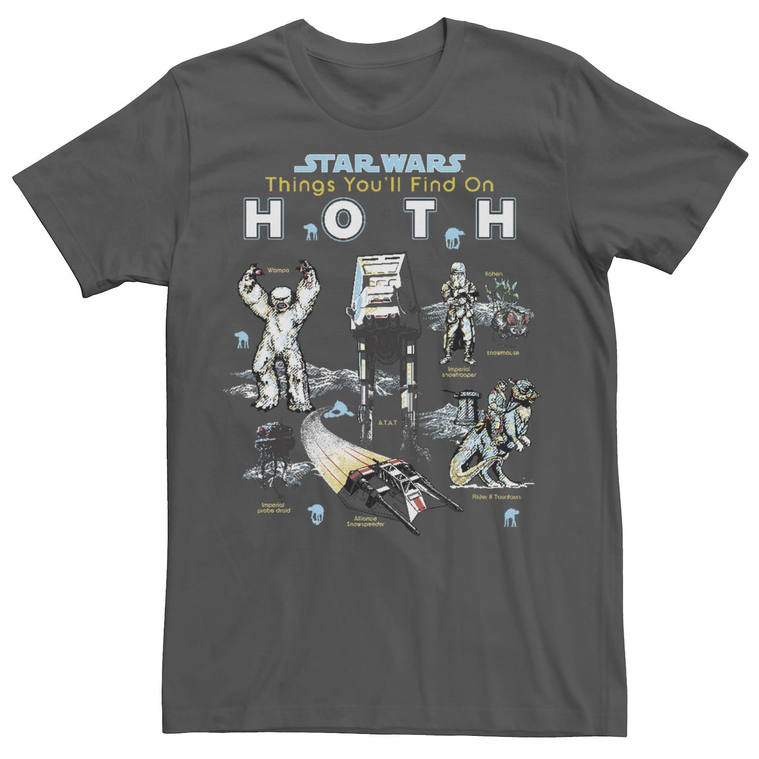 Мужские вещи из «Звездных войн», которые вы найдете на футболке Hoth Licensed Character