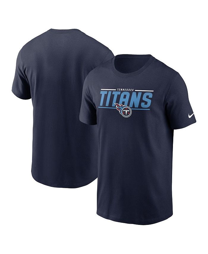 

Мужская темно-синяя футболка Tennessee Titans Muscle Nike, синий