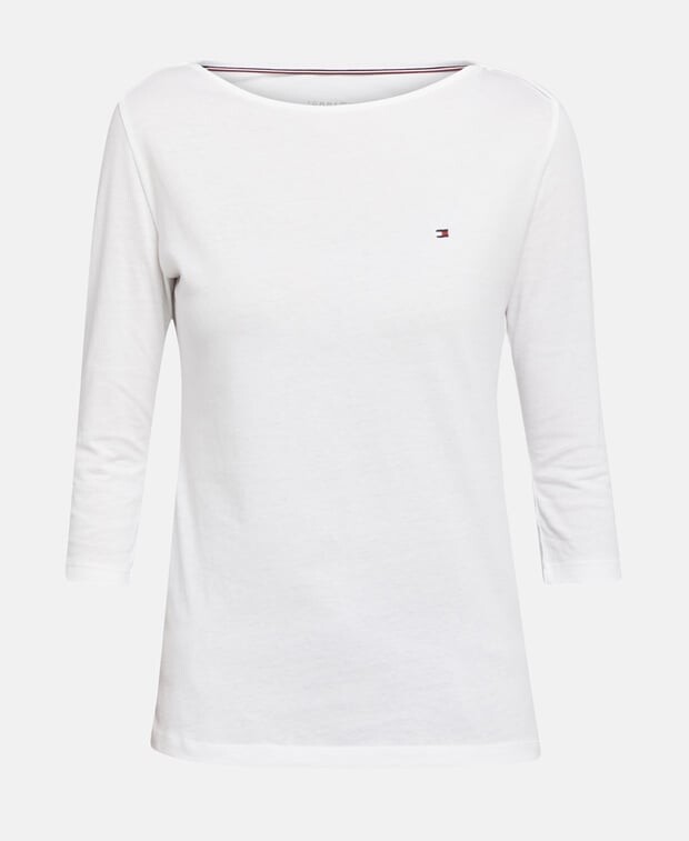 

Топ с длинными рукавами Tommy Hilfiger, шерсть белый