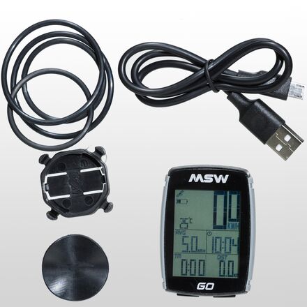 Велосипедный компьютер Miniac Go GPS MSW, черный