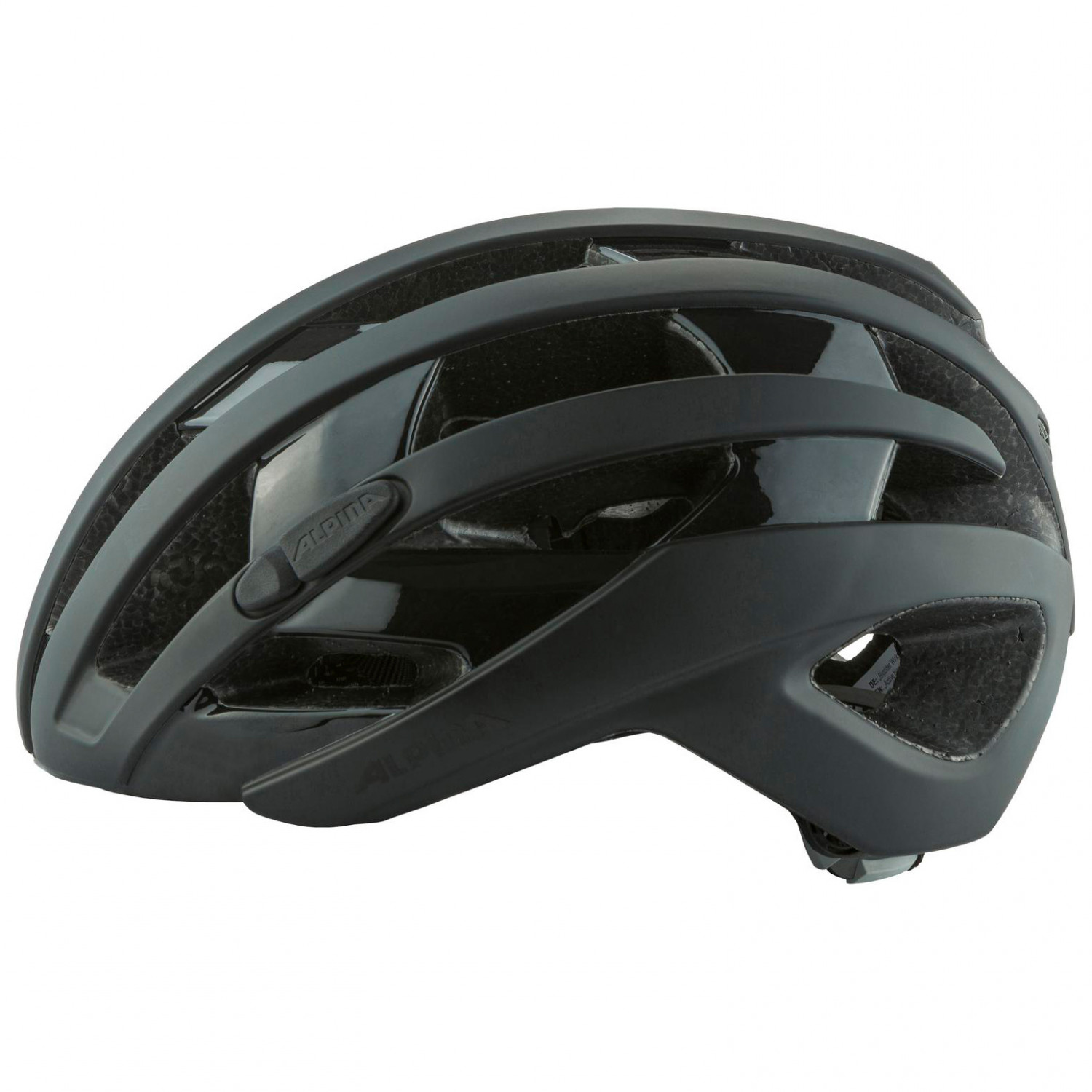 Велосипедный шлем Alpina Ravel, цвет Black Matt