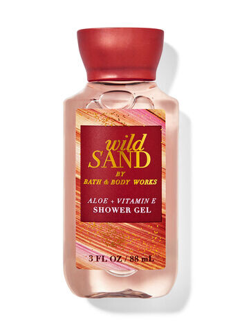 

Гель для душа дорожного размера Wild Sand, 3 fl oz / 88 mL, Bath and Body Works