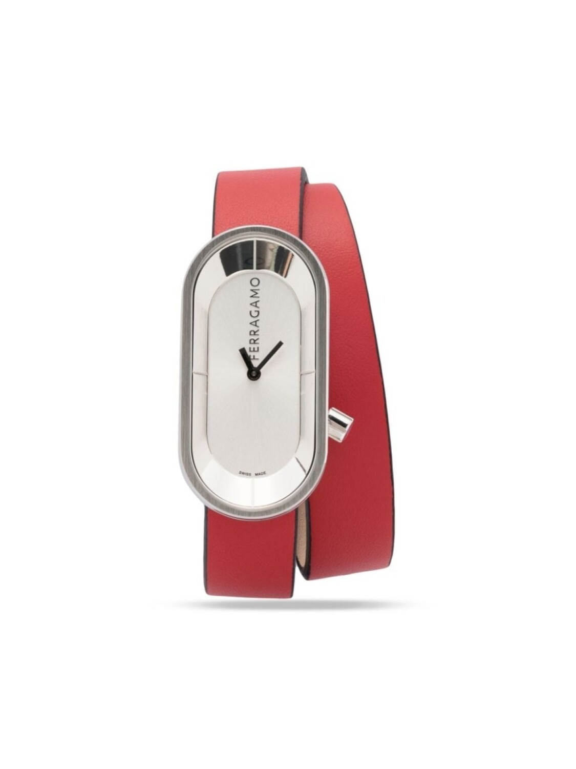 

Наручные часы Curve 23 мм Ferragamo, серебряный