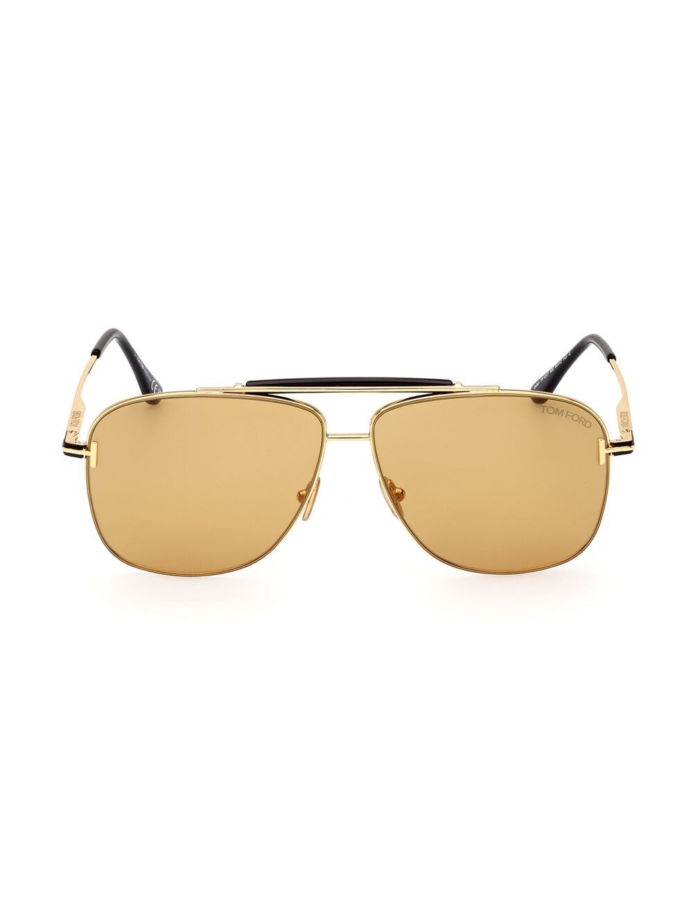 

Солнцезащитные очки Jaden 60MM Navigator Tom Ford, золотой