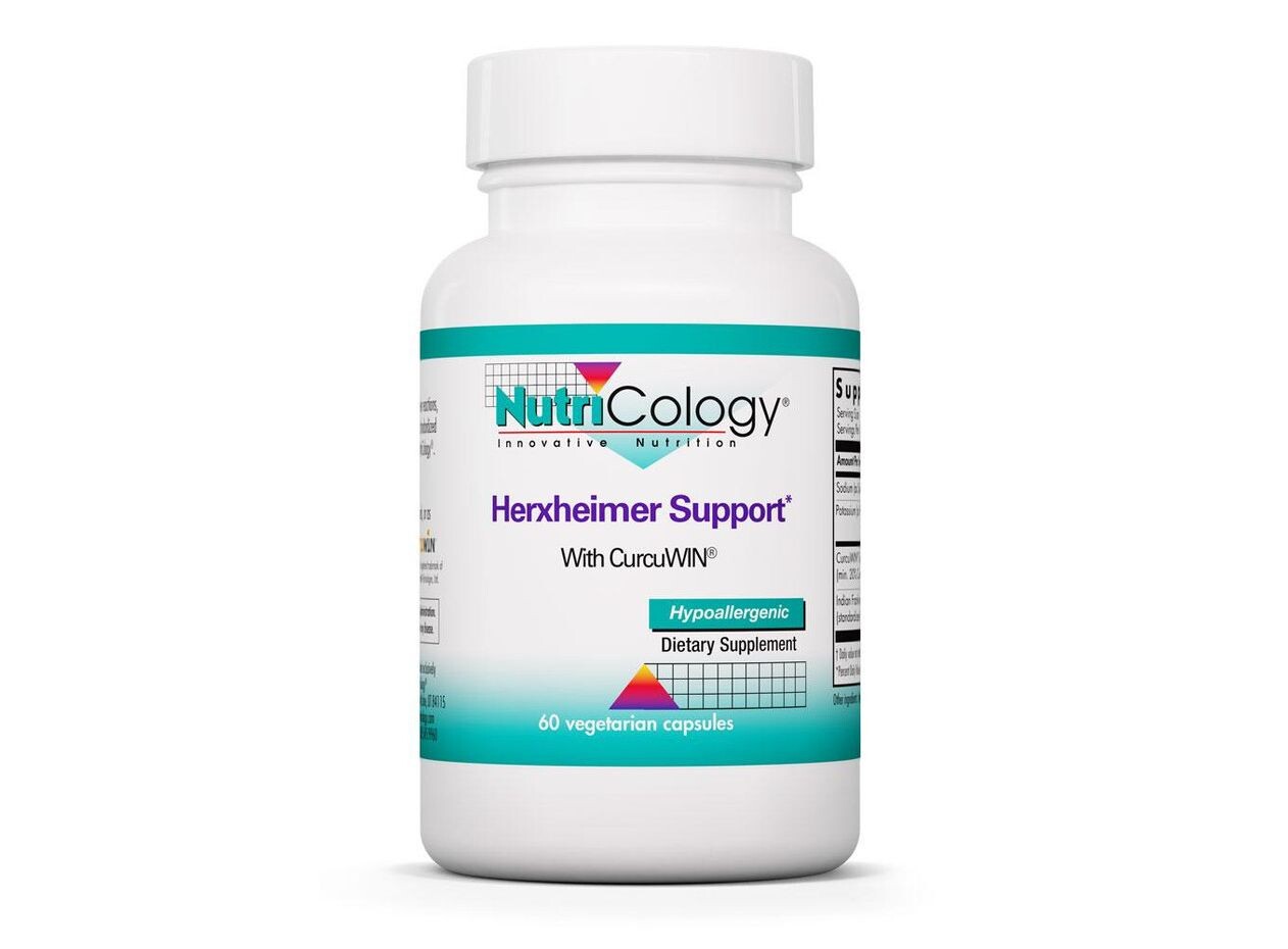 

Nutricology, Herxheimer Support, 60 вегетарианских капсул
