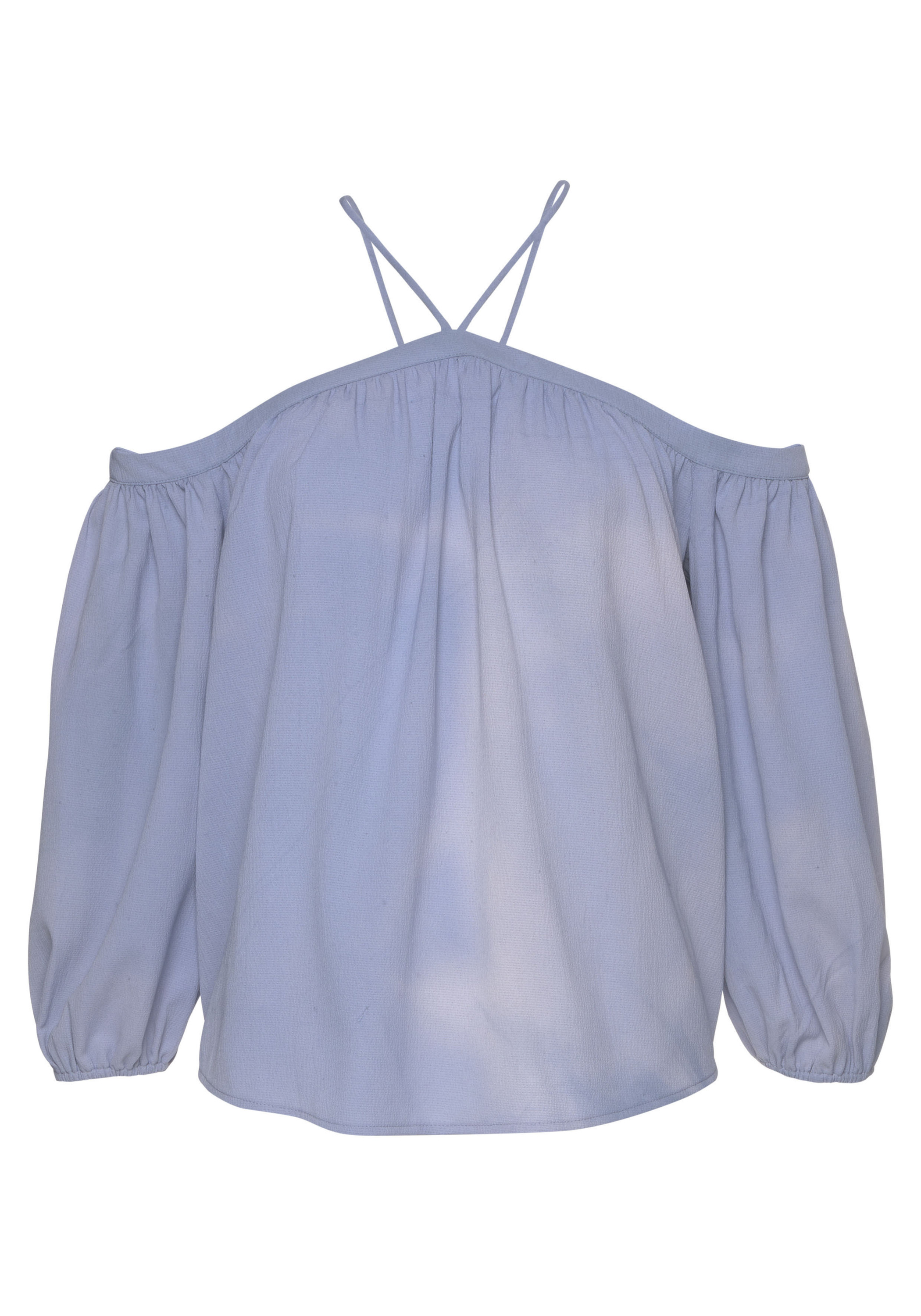 Блуза LASCANA Schlupf, светло-синий