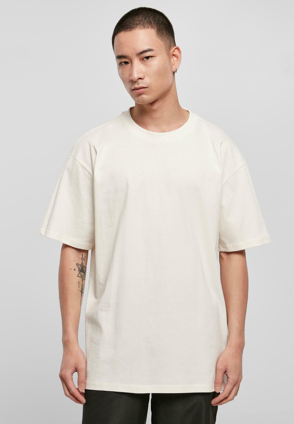 Базовая футболка SMALL SIGNATURE ESSENTIAL Karl Kani, кремовый