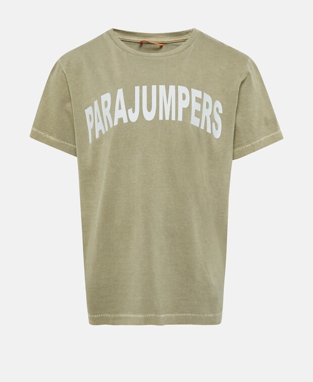 

Футболка Parajumpers, темно-зеленый