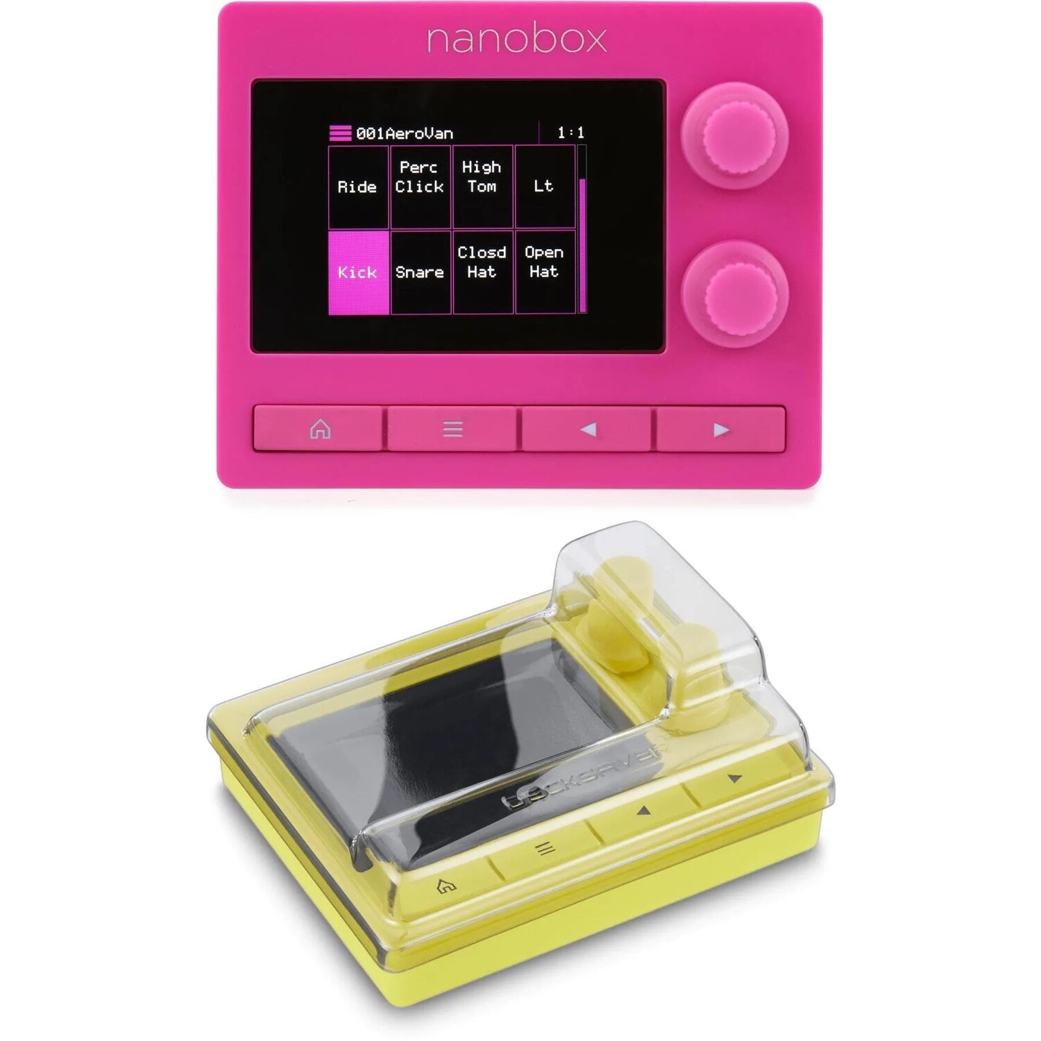 

Новый ультракомпактный синтезатор ударных 1010music Nanobox Razzmatazz с функцией Decksaver