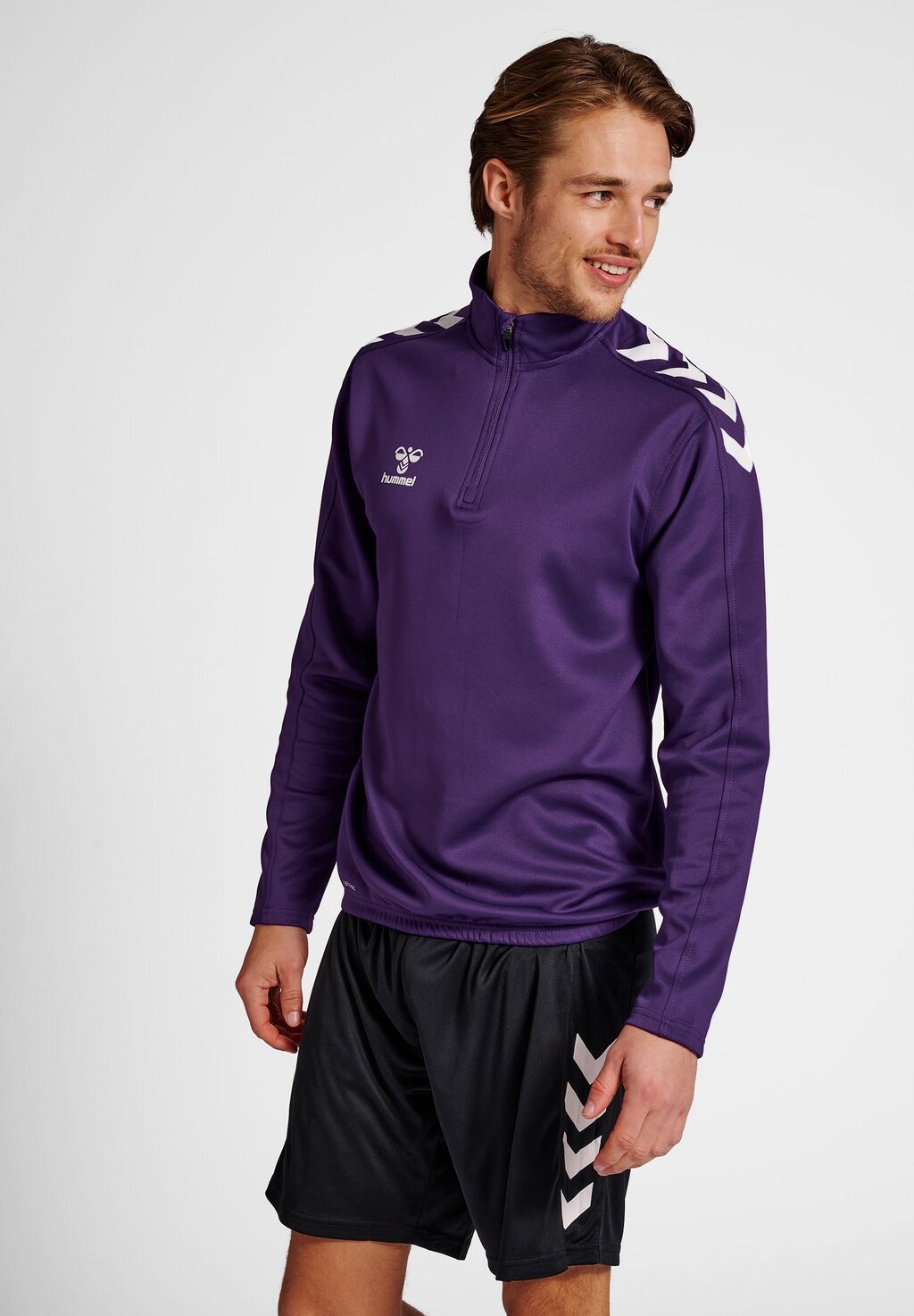 

Толстовка с капюшоном Hummel, фиолетовый