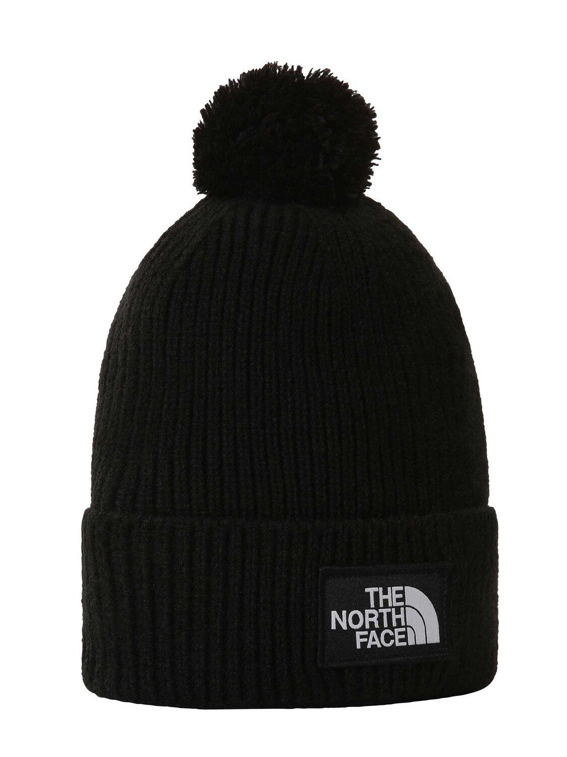

Бейсболка The North Face TNF LOGO BOX POM BEANIE, черный