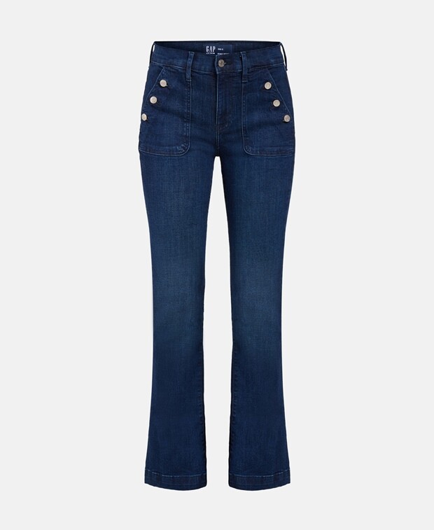 

Джинсы Bootcut Gap, темно-синий