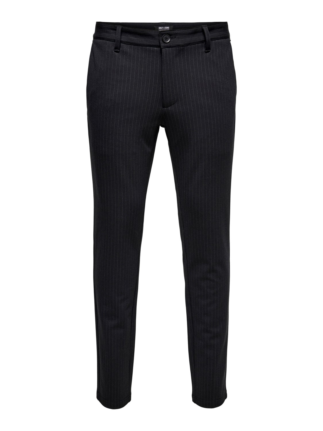 Тканевые брюки ONLY Stoff/Chino ONSMARK PANT STRIPE GW 3727 tapered, черный брюки onsmark pant only