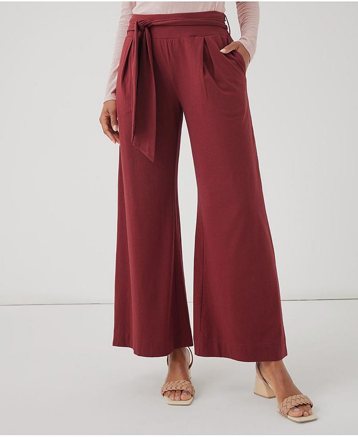 Роскошные объемные брюки из джерси из органического хлопка Pact, мультиколор одень модных подружек