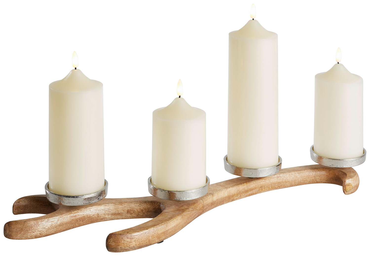 

Подсвечник X-Mas, 57x18x5,25 см, ореховый