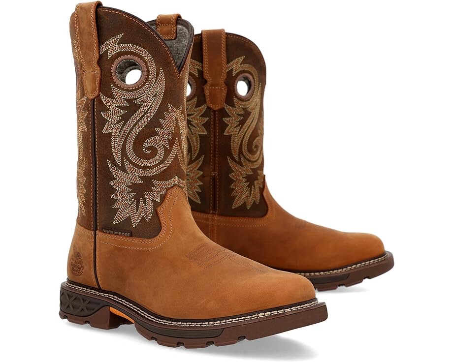 

Ботинки Georgia Boot Carbo-Tec FLX 11" Alloy Square Toe Waterproof, коричневый