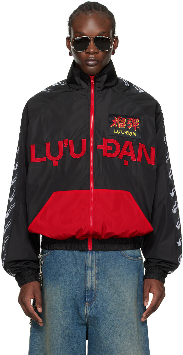 

Черно-красная куртка-ракушка Lu'U Dan, цвет Black/Red