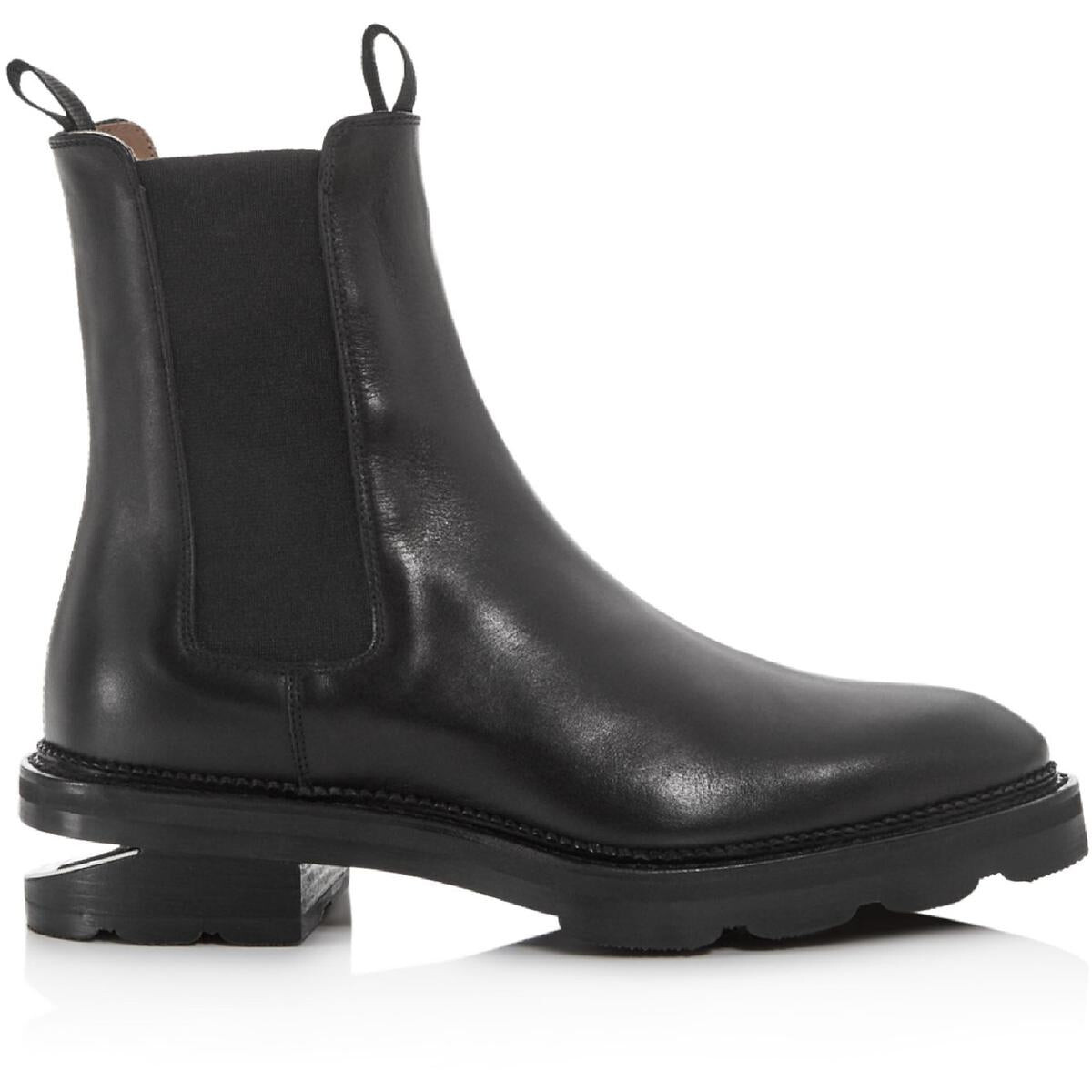 

Женские кожаные ботильоны Andy Box из телячьей кожи с эффектом металлик Alexander Wang, черный