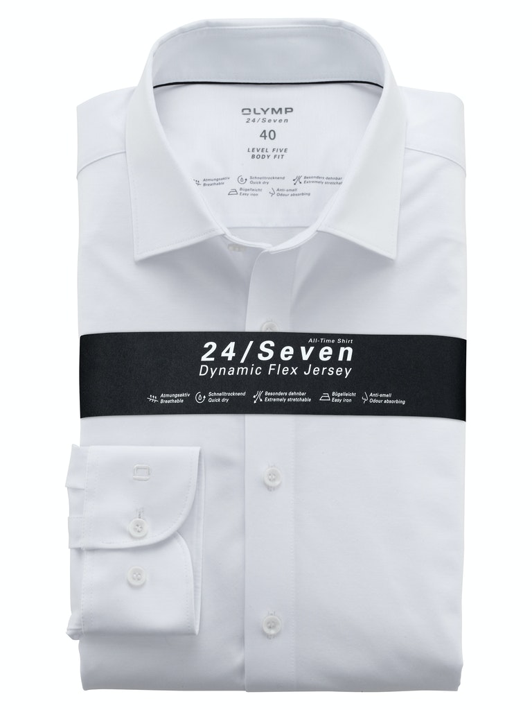 Рубашка OLYMP Level Five 24/Seven, белый