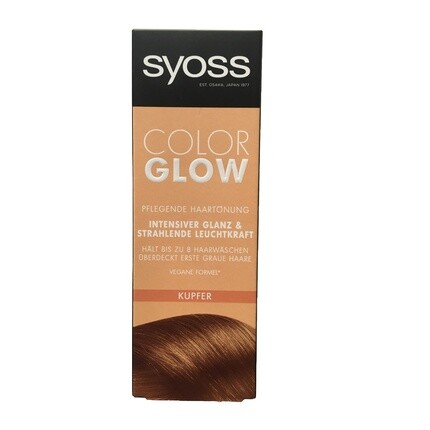 

Color Glow Питательный тоник для волос Интенсивный блеск Медь 100мл, Syoss