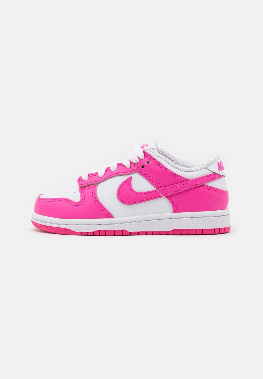 

Низкие кроссовки Dunk Unisex Nike, цвет white/laser fuchsia