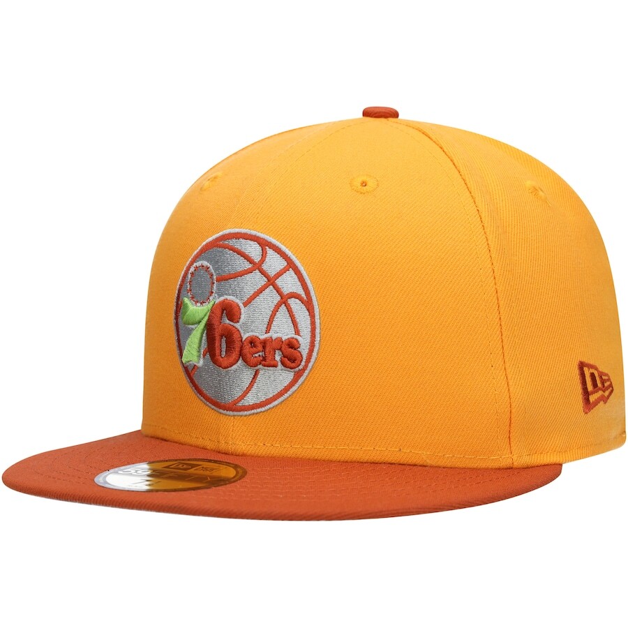 

Бейсболка New Era Philadelphia 76Ers, золотой