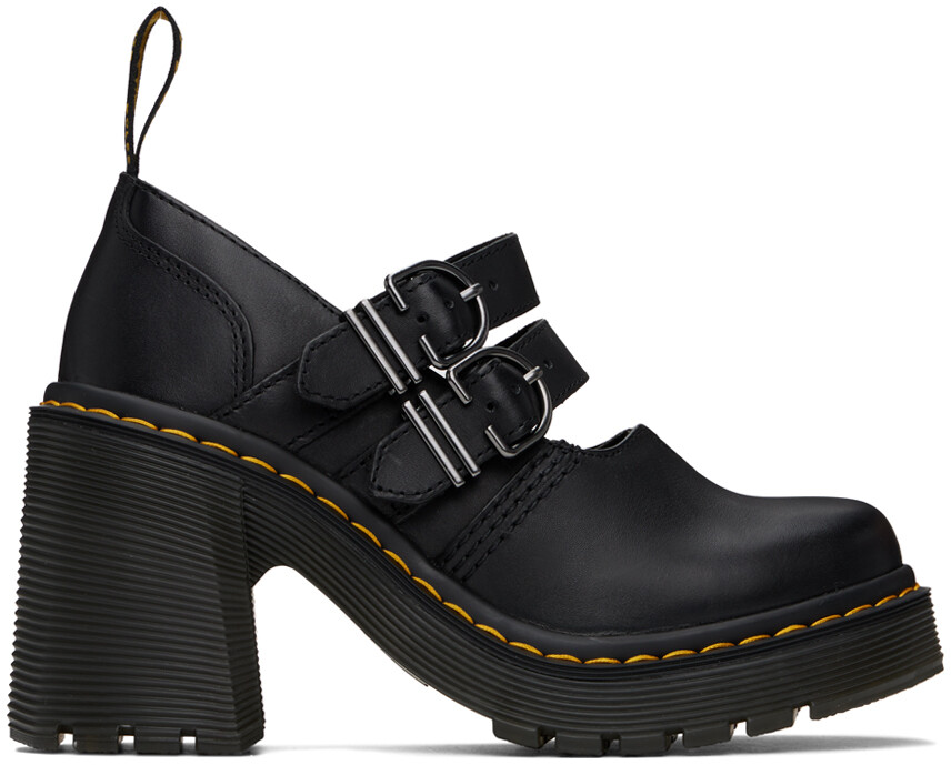 

Черные туфли на каблуках Eviee Sendal Dr. Martens
