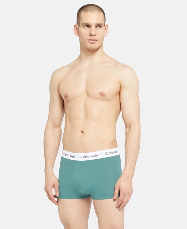 

Шорты-боксеры, комплект из 3 шт. Calvin Klein, зеленый