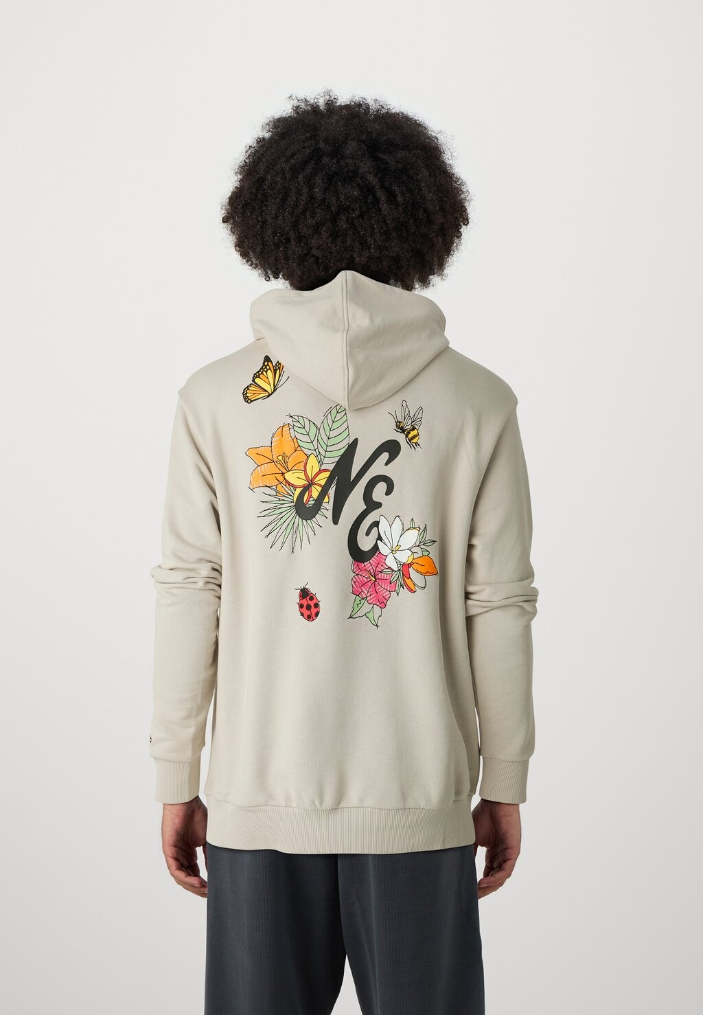 

Свитер Floral Graphic Hoody New Era, кремовый