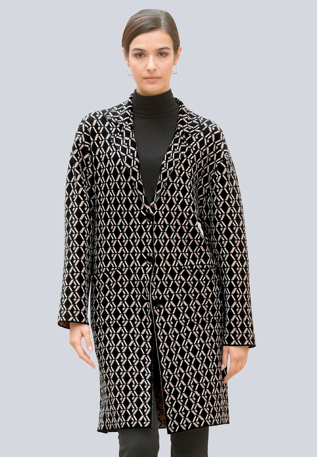 

Классическое пальто Alba Moda, черный
