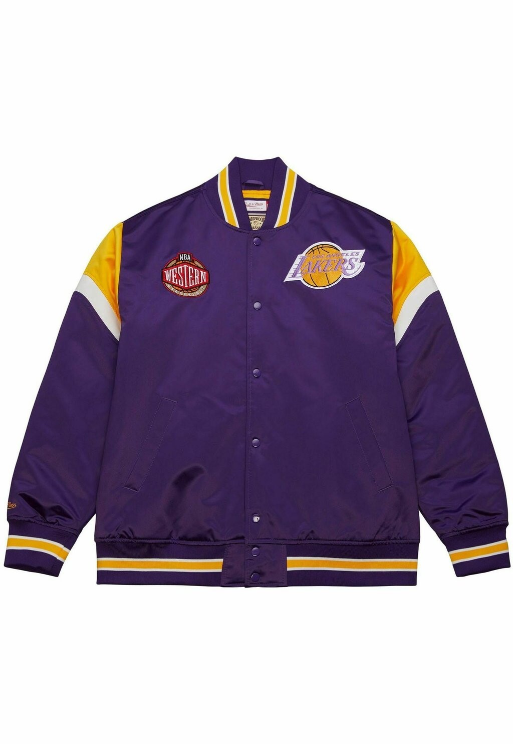 

Куртка-бомбер LOS ANGELES LAKERS Mitchell & Ness, фиолетовый