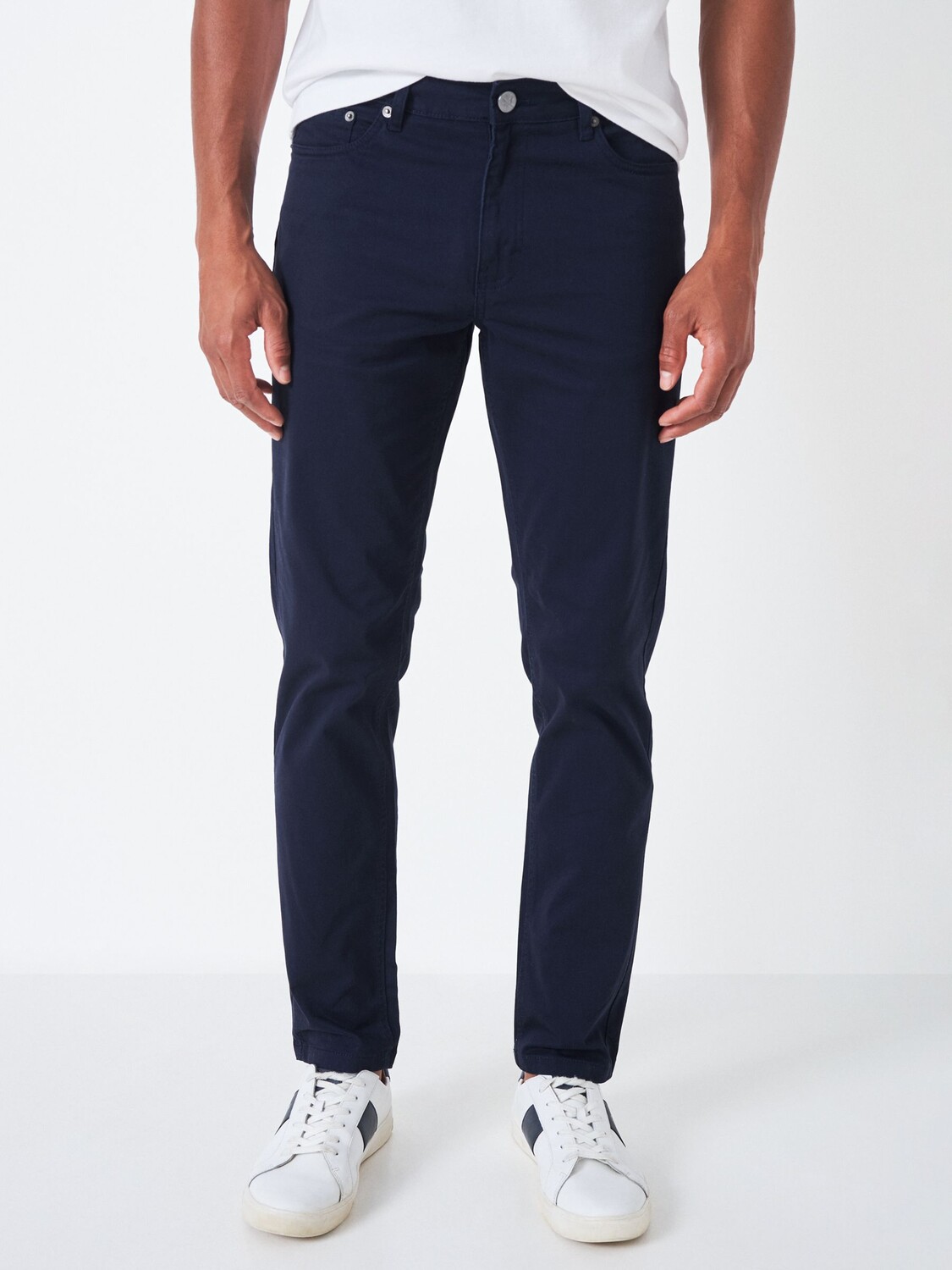

Узкие джинсы Spencer 5 Pocket, темно-синий Crew Clothing