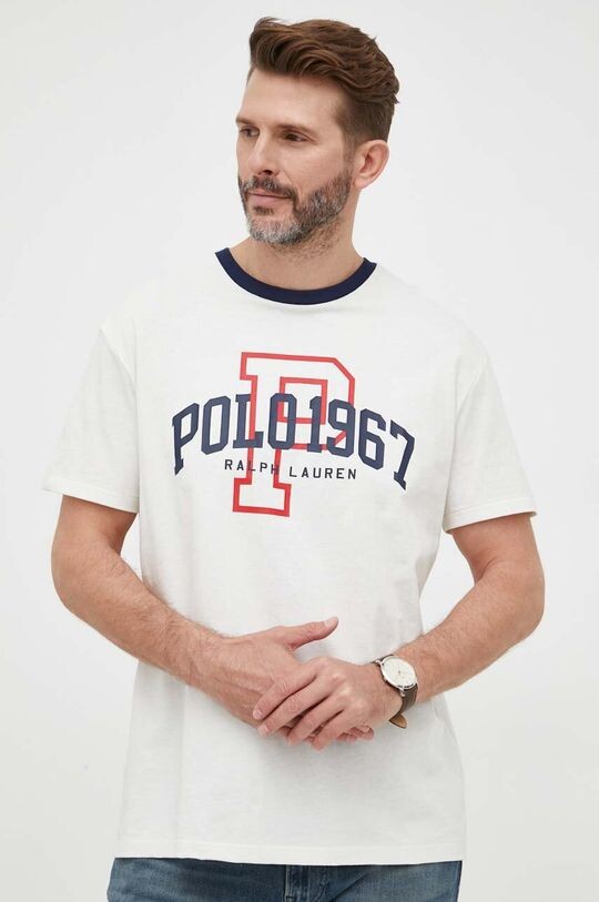 

Хлопковая футболка Polo Ralph Lauren, белый