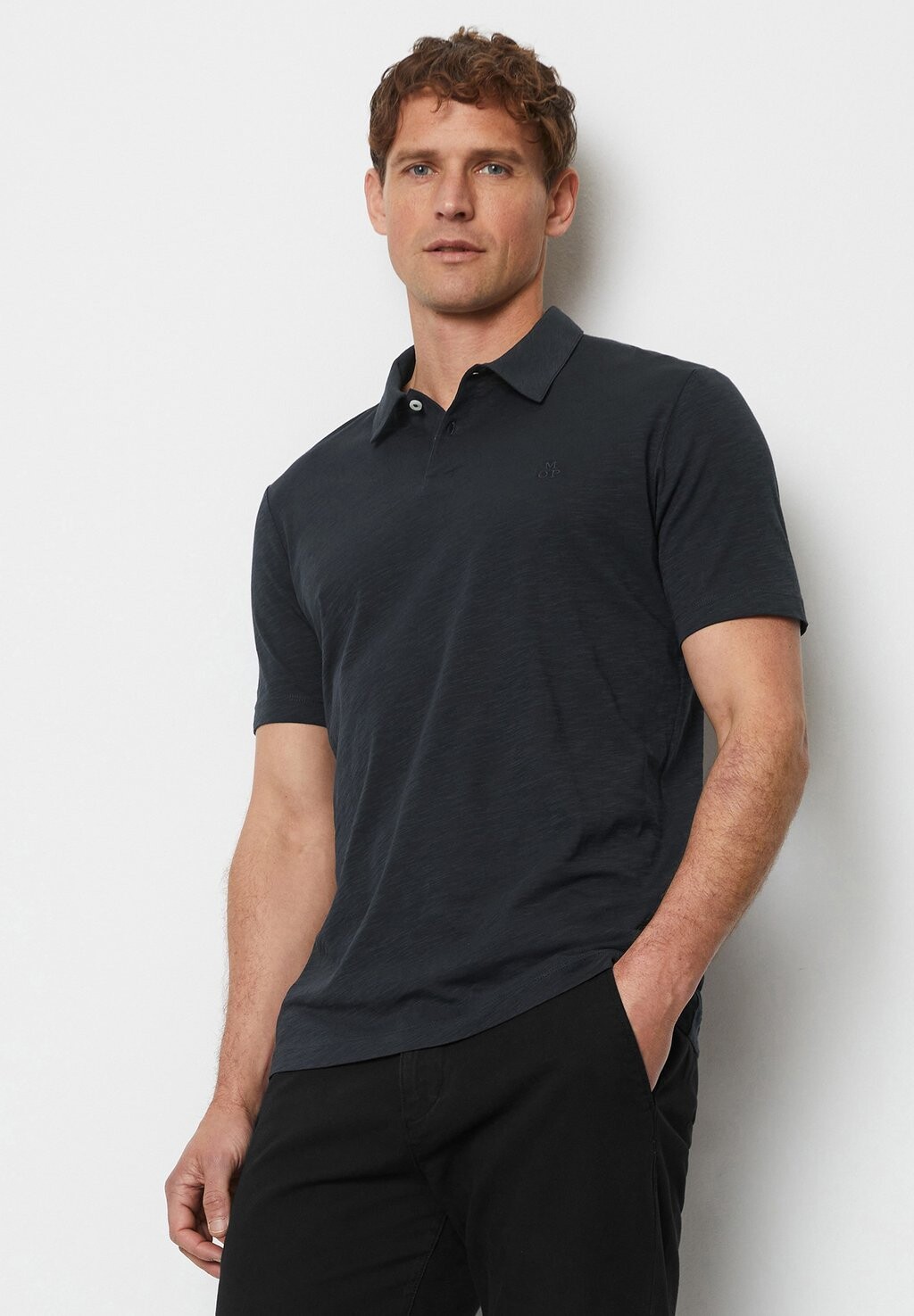 

Рубашка-поло SHAPED IN SOFTER QUALITÄT Marc O'Polo, цвет dark navy