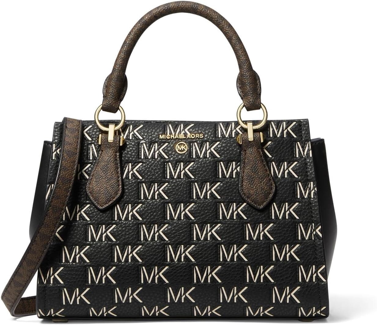 

Маленькая сумка через плечо Мэрилин MICHAEL Michael Kors, цвет Brown/Black