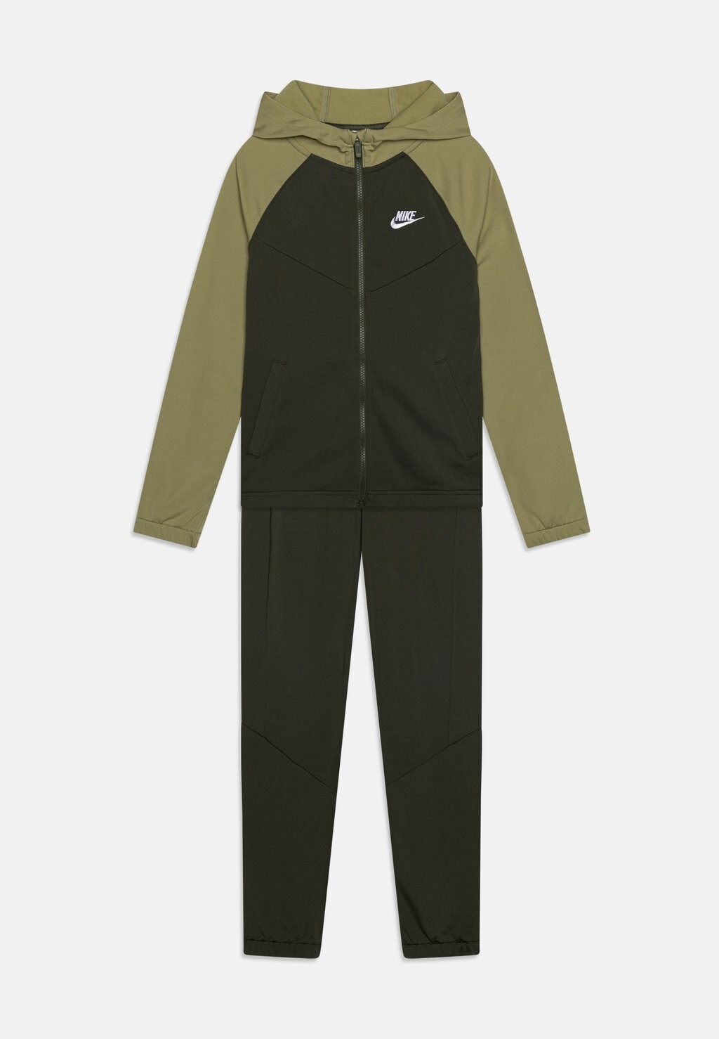 

Спортивная куртка Tracksuit Poly Unisex Nike, цвет neutral olive/khaki/white